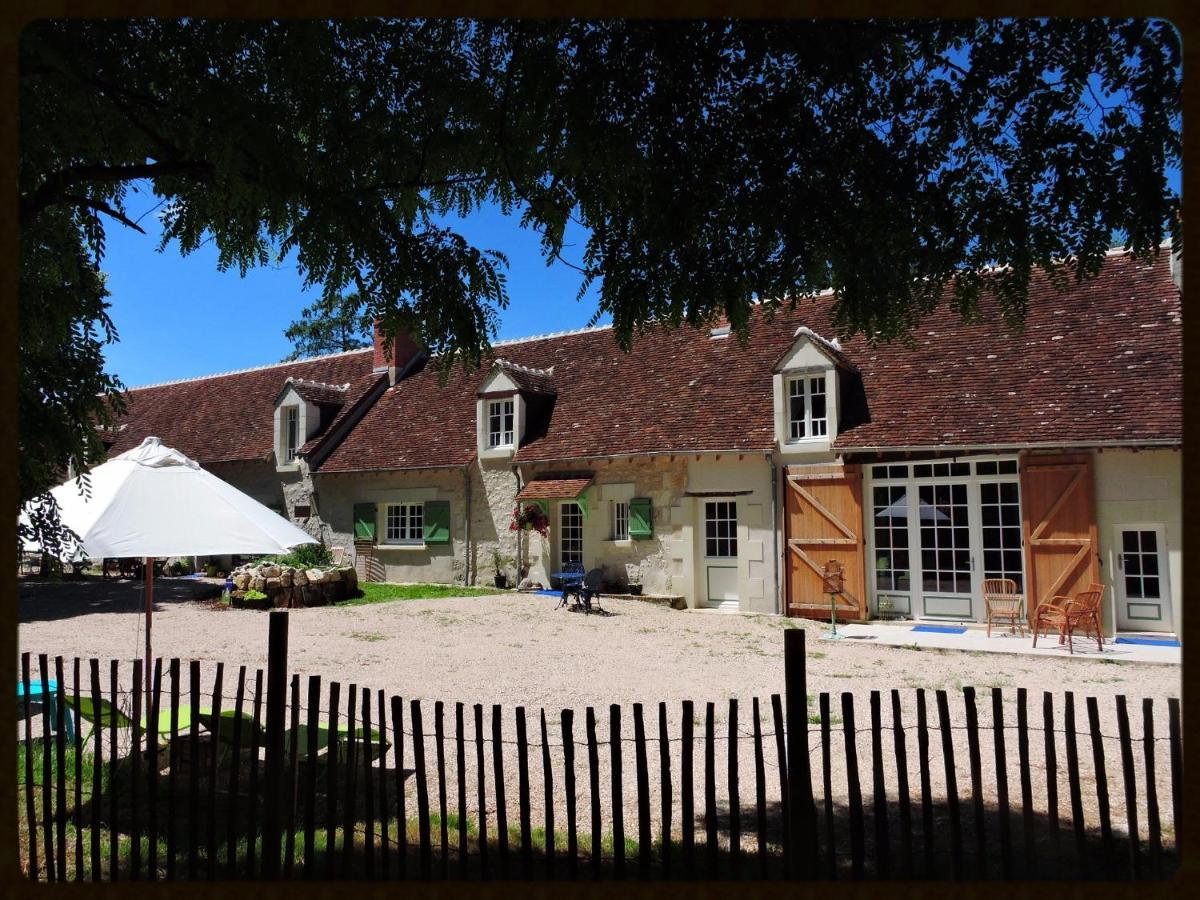 Bed and Breakfast 'La Ménagerie' Châteauvieux Exterior foto