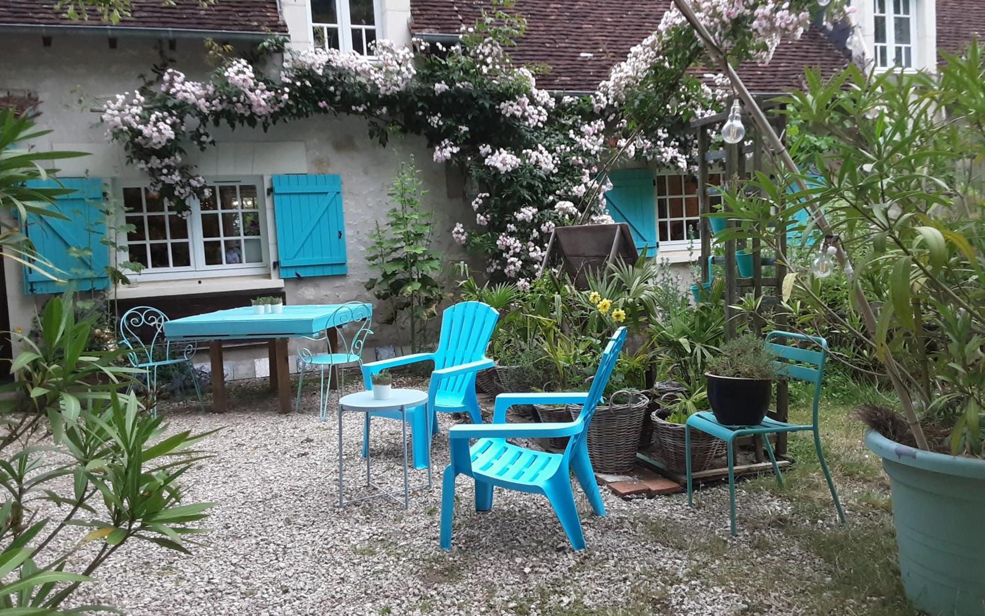 Bed and Breakfast 'La Ménagerie' Châteauvieux Exterior foto